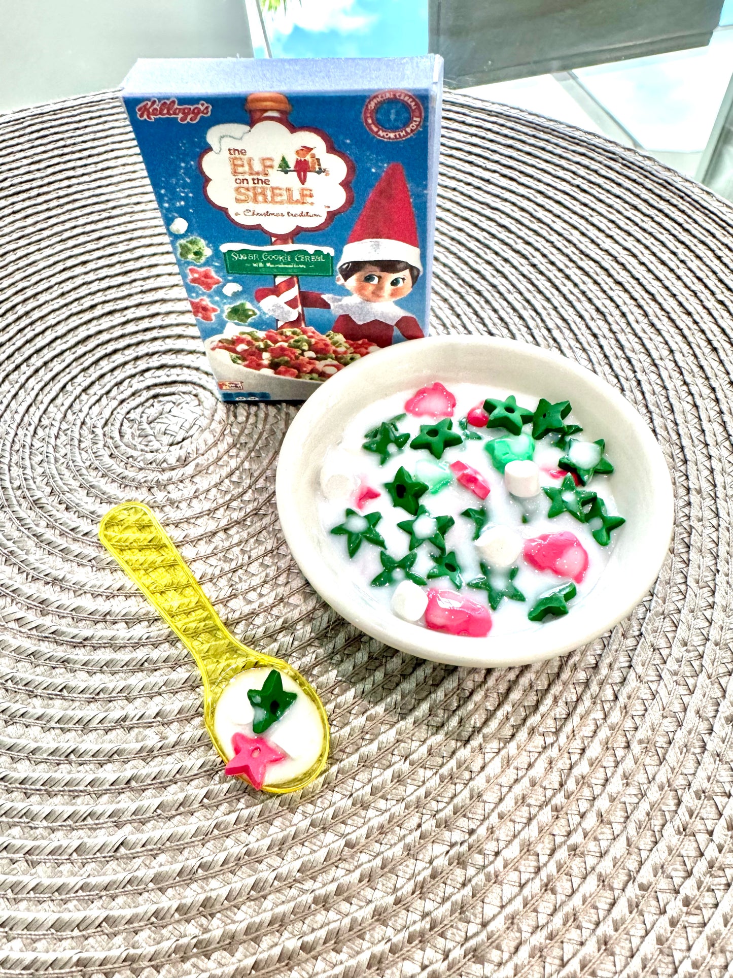 18 Inch Doll Christmas Elf Cereal Handmade