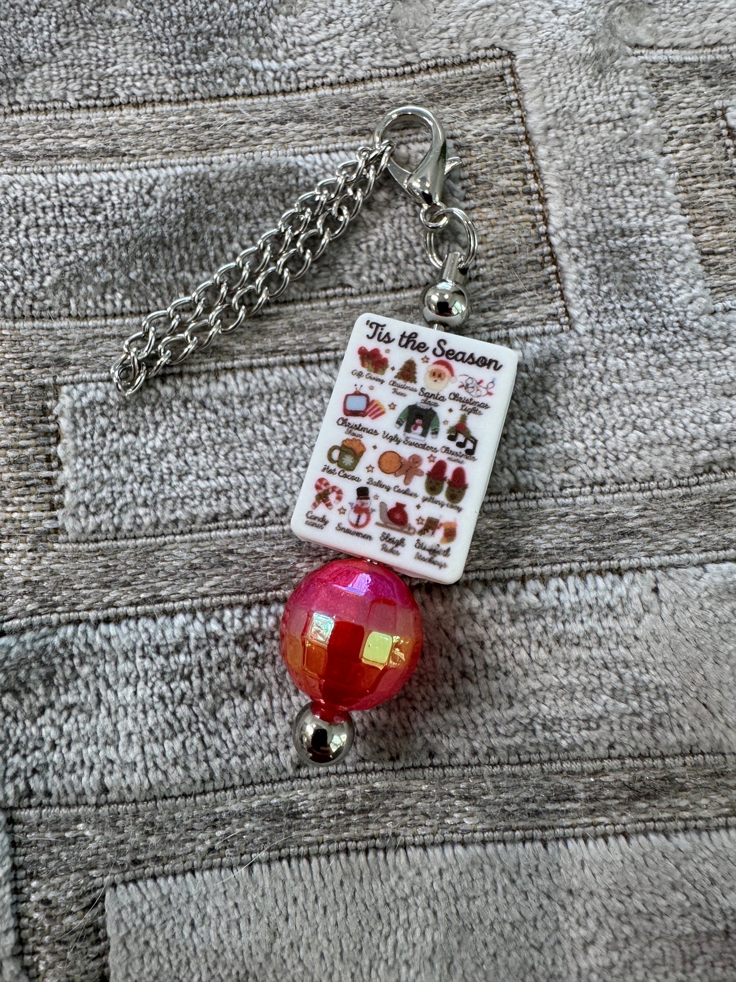 Designer ‘Tis the Season Christmas Cup Handle Charm