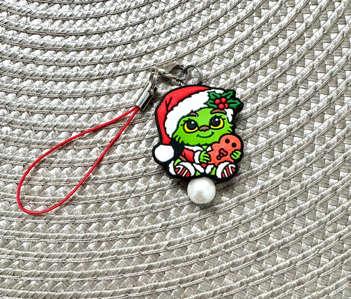 Green Baby Cell Phone Charm