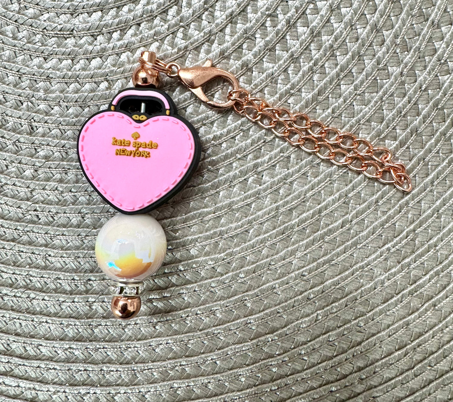Purse Cup Charm Pink