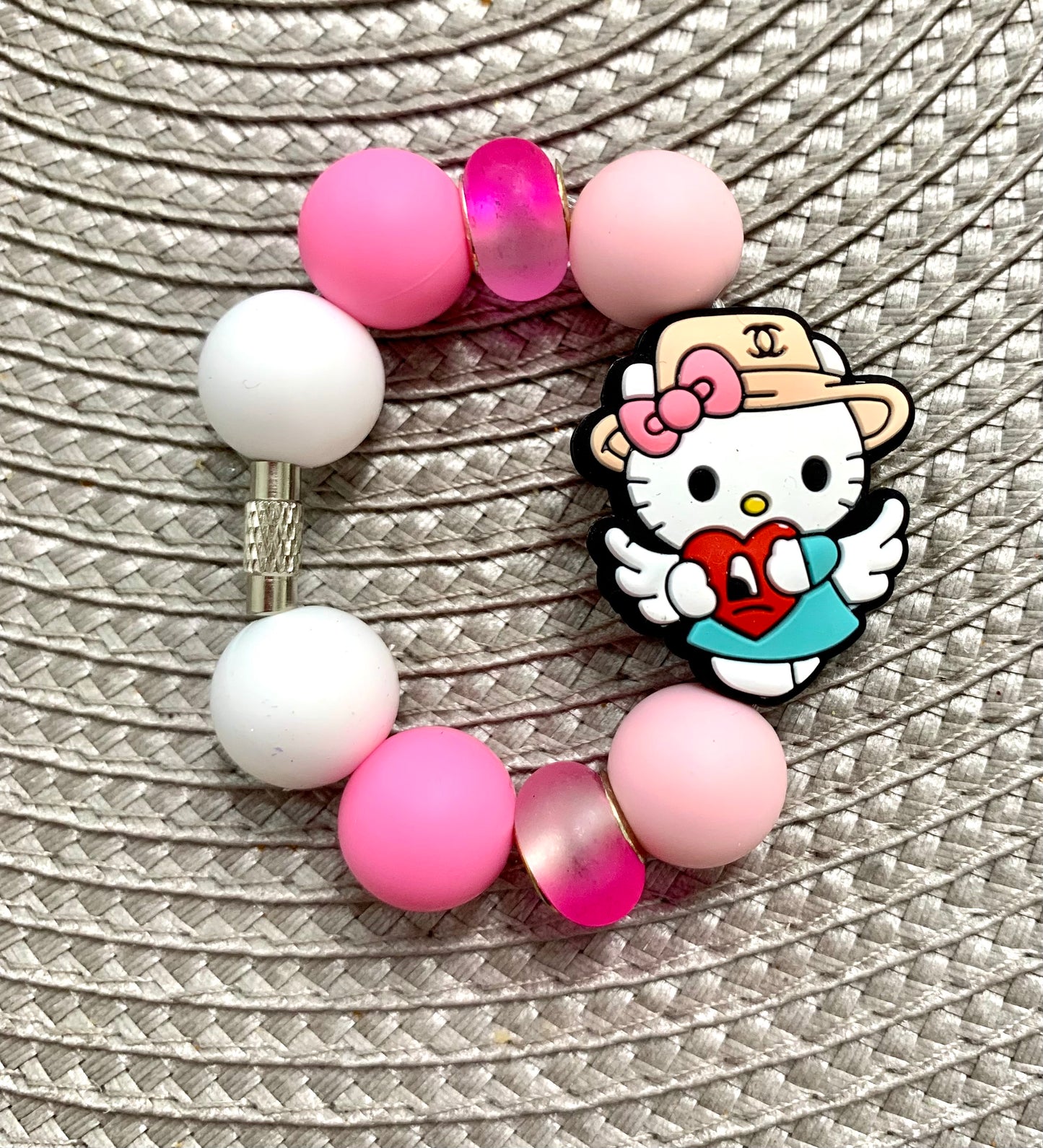 Cup Charm Hello Kitty Angel Heart