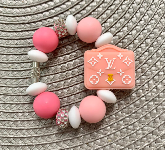 Cup Charm Pink Purse Design