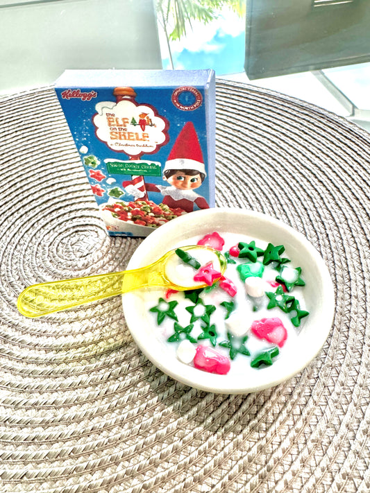 18 Inch Doll Christmas Elf Cereal Handmade