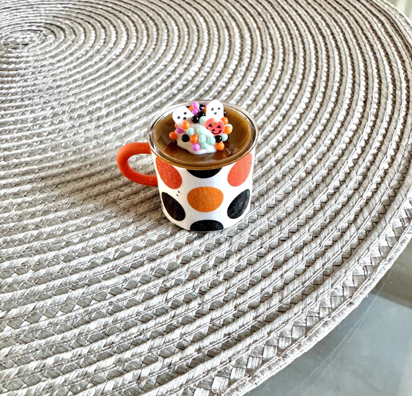 16 18 Inch Doll Halloween Cocoa Mug Prop Accessories CCDF Handmade Drink