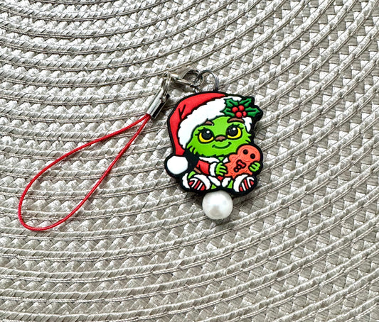 Green Baby Cell Phone Charm