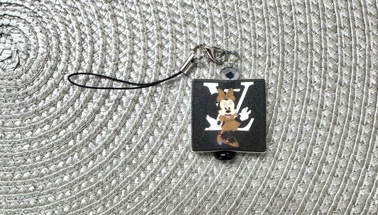 Mouse Cell Phone Charm