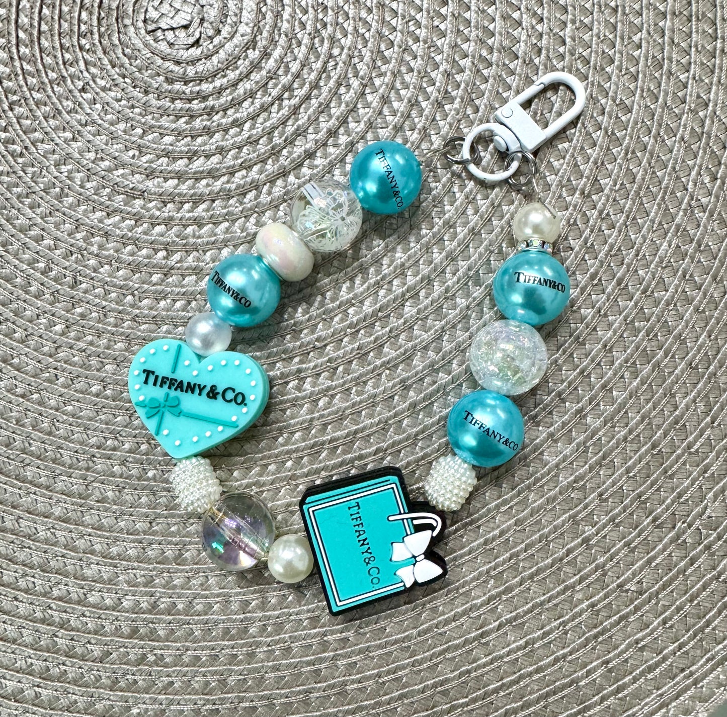 Shopping Cell Phone Bag Charm