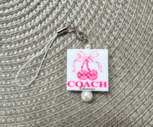 Cherry Cell Phone Charm