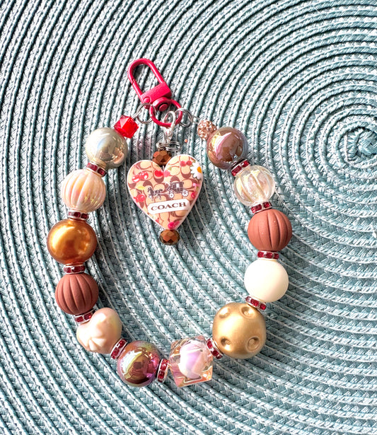 Cherry Cell Phone Strap Charm