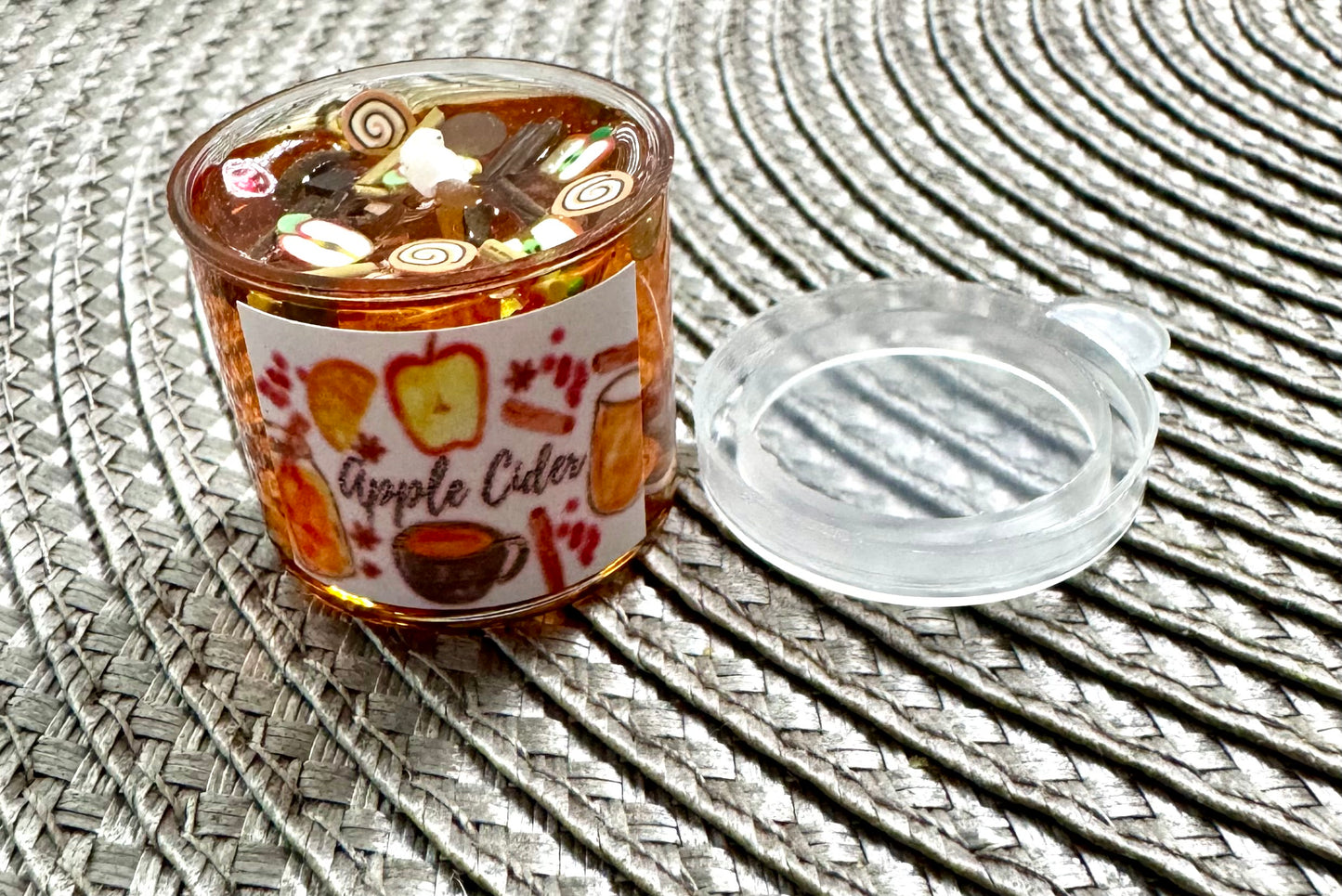 Fall Halloween Apple Cider Doll Candle 1/3 1:3 Scale 16 18 Inch Doll