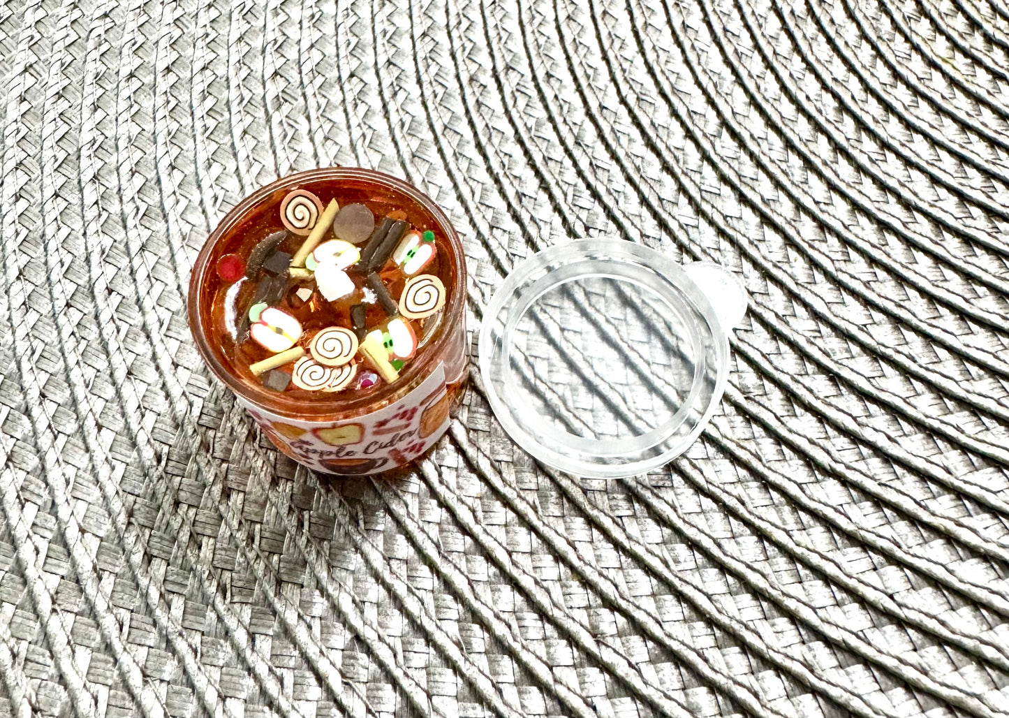 Fall Halloween Apple Cider Doll Candle 1/3 1:3 Scale 16 18 Inch Doll