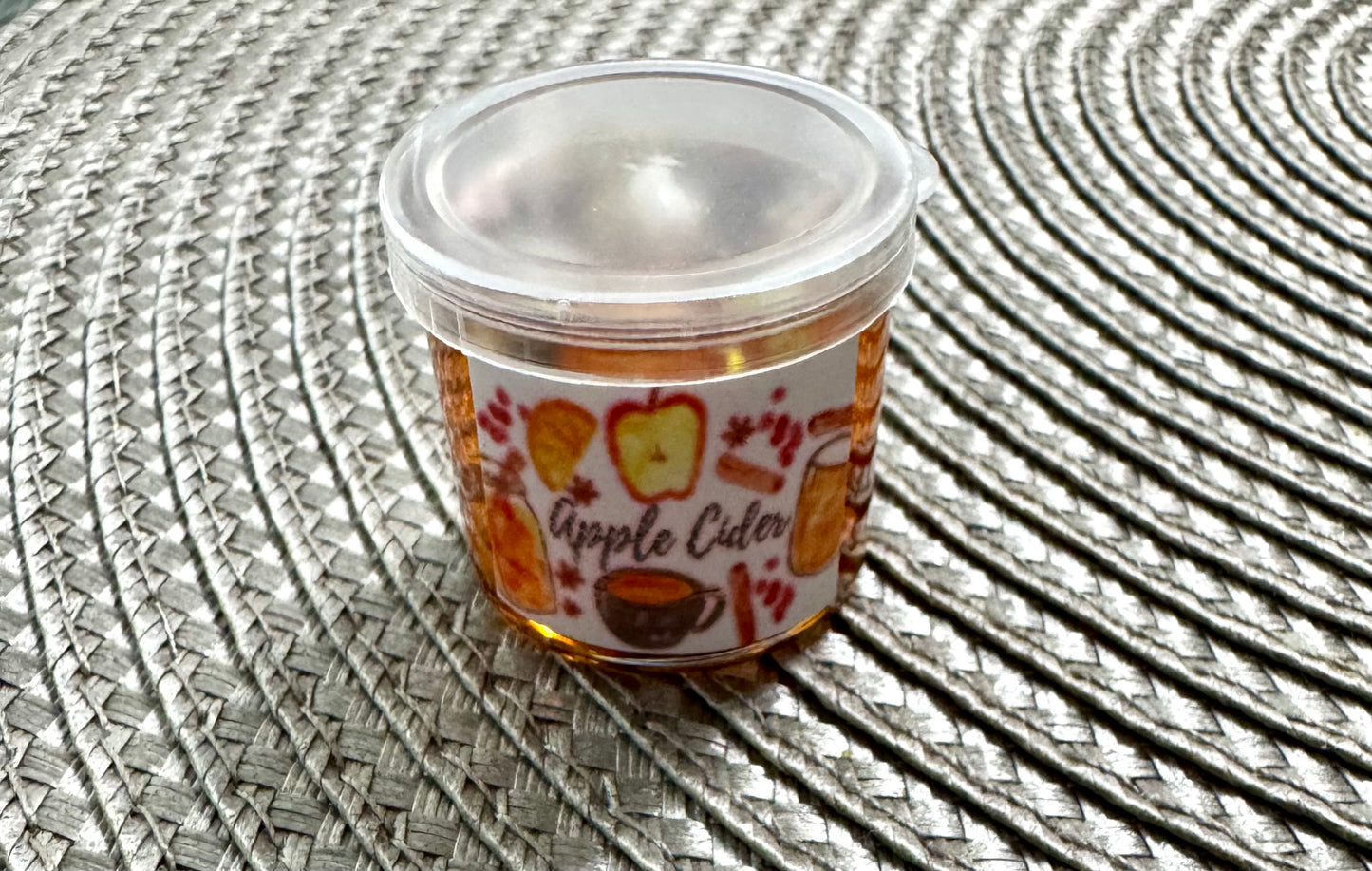 Fall Halloween Apple Cider Doll Candle 1/3 1:3 Scale 16 18 Inch Doll